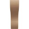 Ekena Millwork 5-inch W x 14-inch D x 18-inch H Carmel Rough Cedar Woodgrain TimberThane Knee Brace, Primed BRCUR05X14X18CARRCPR - alternate 4